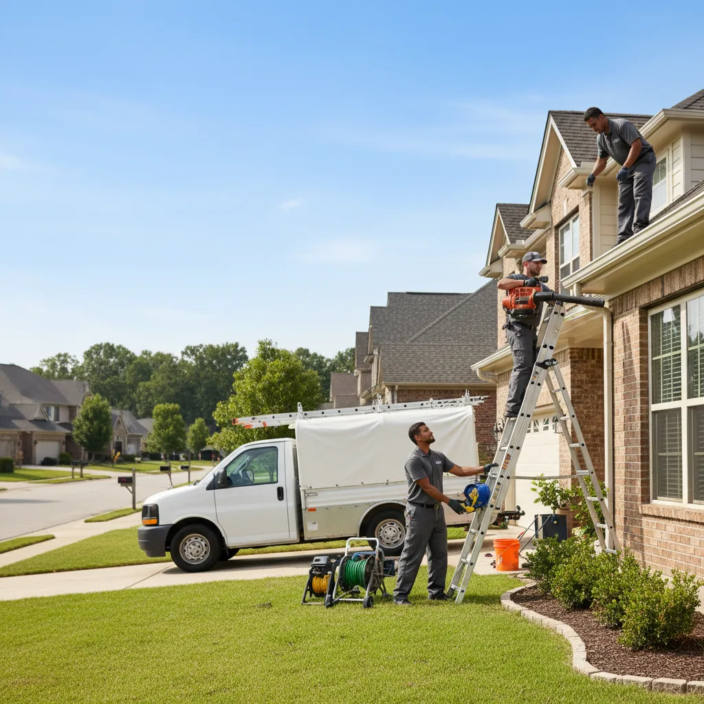 Home Gutter Service in Monahans, TX near me